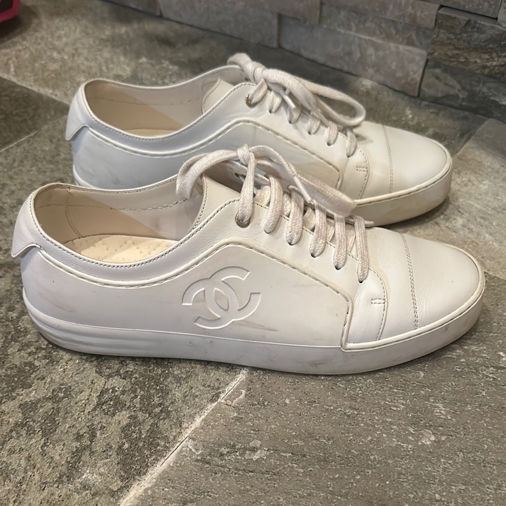 Chanel White Women's Sneakers